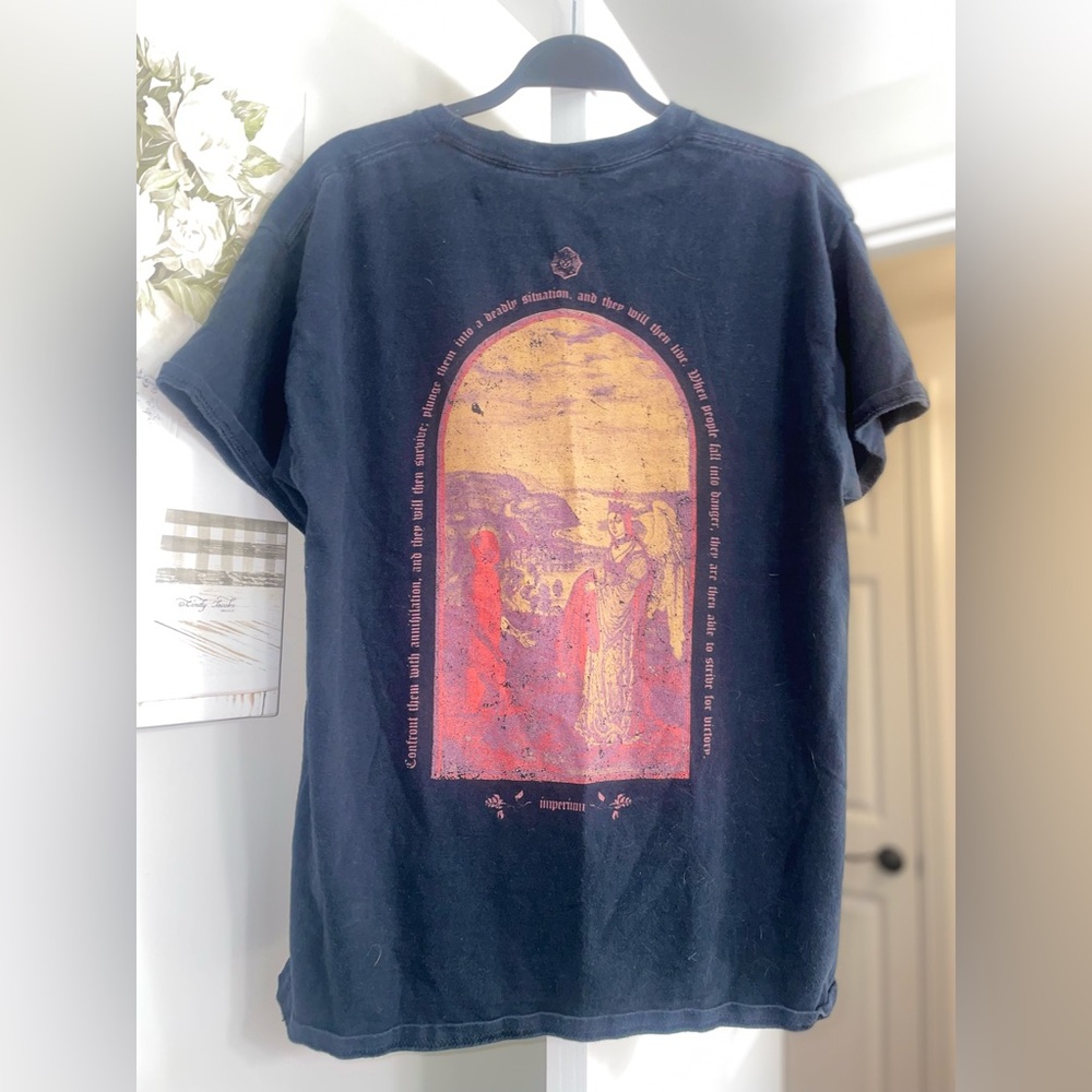 Vintage empire Black logo T-Shirt